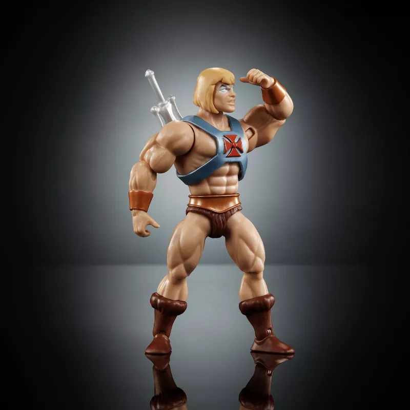 Veiksmo figūrėlė MATTEL Masters of the Universe Origins Faker – kolekcinė lėlė, judantys sąnariai, pagal animacinį serialą