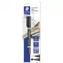 Staedtler Lumocolor permanent duo 348 B nuolatinis žymeklis juodas 1 vnt