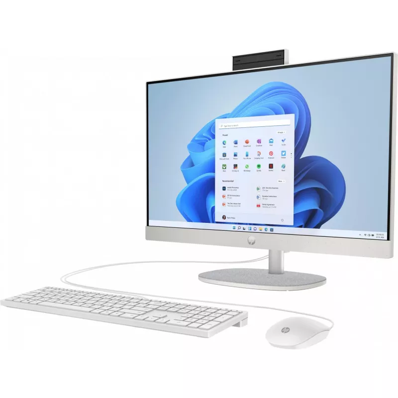 HP 24-cr0006ng - Viskas viename - Ryzen 5 7520U / 2,8 GHz - RAM 16GB - SSD 512GB - NVMe - Radeon 610M - 1GbE, Wi-Fi 6, Bluetooth 5,3