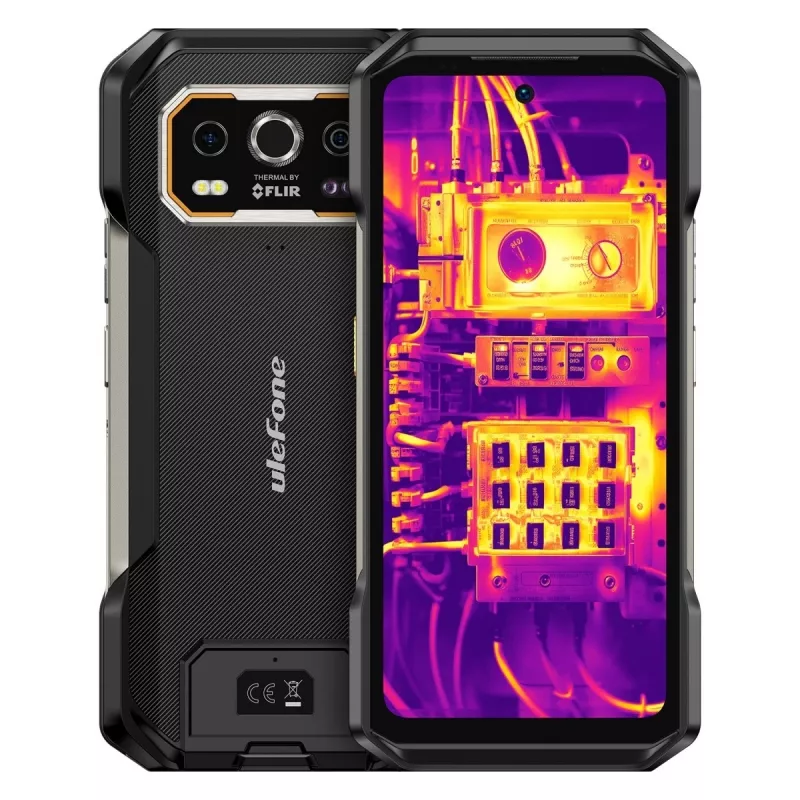 Ulefone Armor 27T Pro 5G išmanusis telefonas, 6,3 colio, 12GB/256GB, juodas