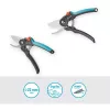 Genėjimo žirklės GARDENA PremiumCut 12241-20 apėjimo, pilkai/turquoise