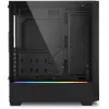 Sharkoon RGB FLOW - Midi Tower - ATX - be maitinimo šaltinio - USB/Garsas