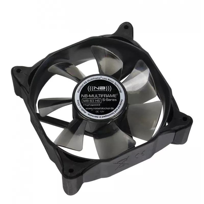 Noiseblocker Multiframe S-Series M8-3 HS 80mm korpuso ventiliatorius