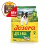 Sausas šunų ėdalas JOSERA Adult Lamb & Rice 3 kg – suaugusiems šunims su ėriena ir ryžiais