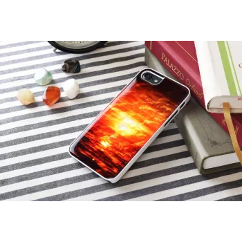 Apsauginis telefono dėklas iKins Apple iPhone 8 / 7 — Sunset Black