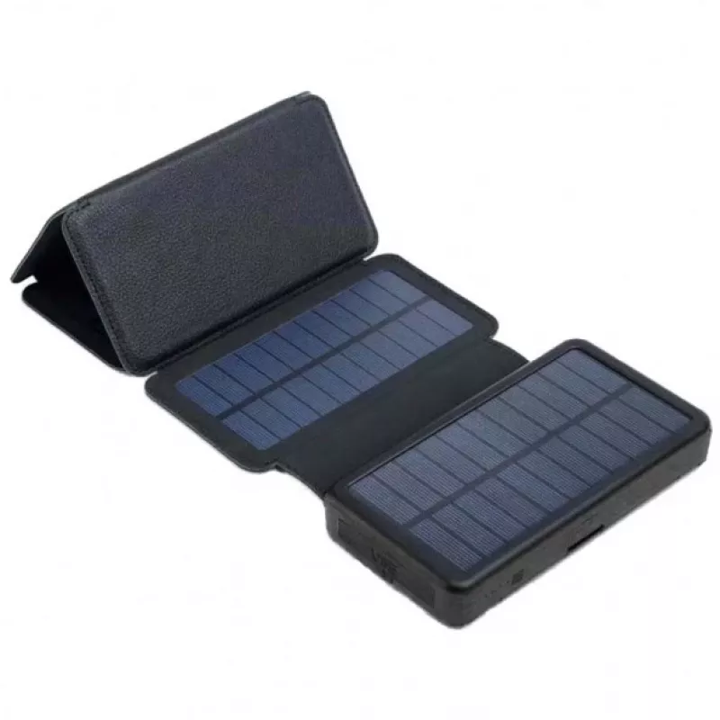 Nešiojama baterija PowerNeed ES20000B 20000mAh — 2x USB 5V/2A, 9W, atspari vandeniui, juoda, 370 g