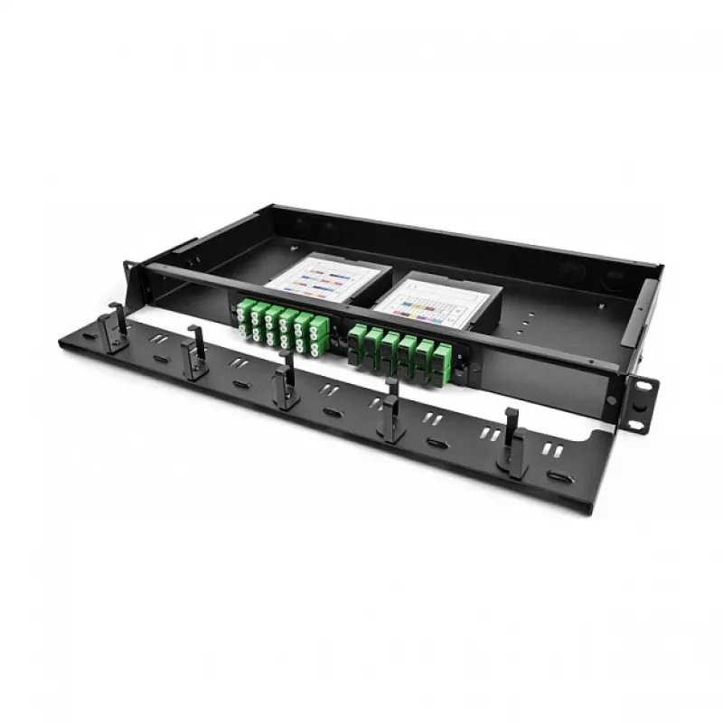 DeLOCK optinė kasetė HD MPO vyriškas į 12 x LC Duplex moteriškas 24 skaidulos Vienmodė 9/125 µm