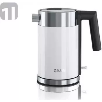 Graef 1 L 2200 W nerūdijančio plieno ir baltos spalvos elektrinis virdulys