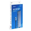 USB Type-C stotelė SAVIO AK-82 su HDMI, MicroSD, USB 3.2 Gen1, PD, 4K@30Hz, 5000 Mbit/s, juoda