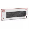 Klaviatūra SPEEDLINK SL-640010-BK USB, juoda, pilno dydžio, 110 klavišų