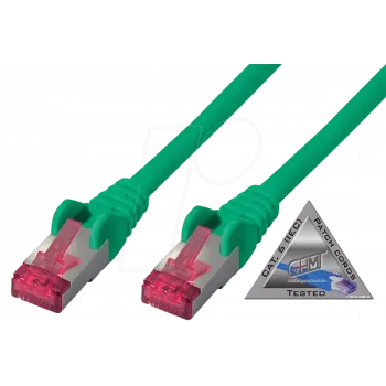 Tinklo kabelis ShiverPeaks BS75711-A0 0,15 m Cat6a S/FTP pilkas