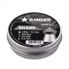 Šratiniai šoviniai RANGER PRORO 5.5 mm, diabolo formos, sidabriniai, 250 vnt., aliumininis dozatorius