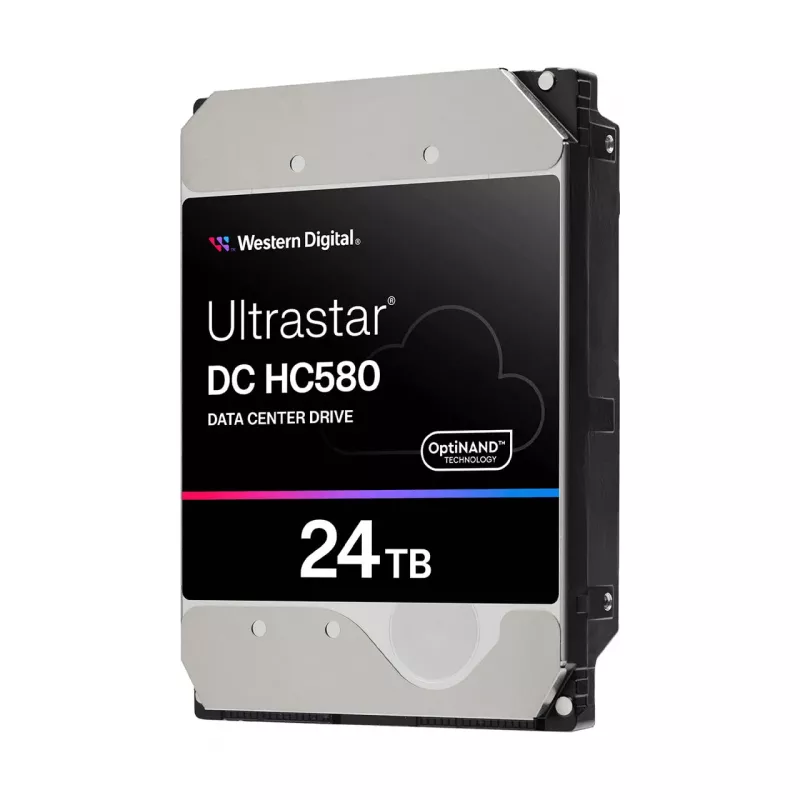 Kietasis diskas Western Digital 24 TB 3,5 colio Serial ATA Ultrastar DC HC580