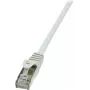 Tinklo kabelis LogiLink CP2012S RJ-45 Cat6 0,25 m pilkas