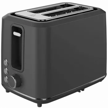 Elektrinis skrudintuvas AENO ATS0001G — 2 lizdai, 220–240V 50–60Hz, 920–1080W, 3 režimai, 7 skrudinimo lygiai, Pilka
