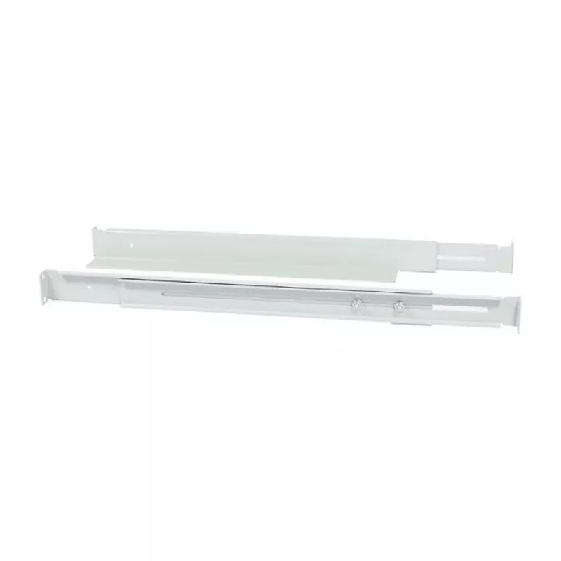 ALLNET reguliuojamo ilgio L formos bėgelis poroje, šviesiai pilkas, 502–849 mm
