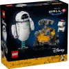 LEGO Disney Pixar 43279 WALL-E ir EVE rinkinys konstravimui, 811 detalių, 18+