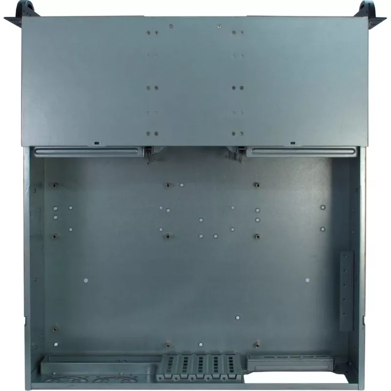 Inter-Tech 3U-30248 Rack juodas, nerūdijantis plienas