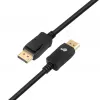 Kabelis DisplayPort 1,8 m M/M v 1.4, juodas