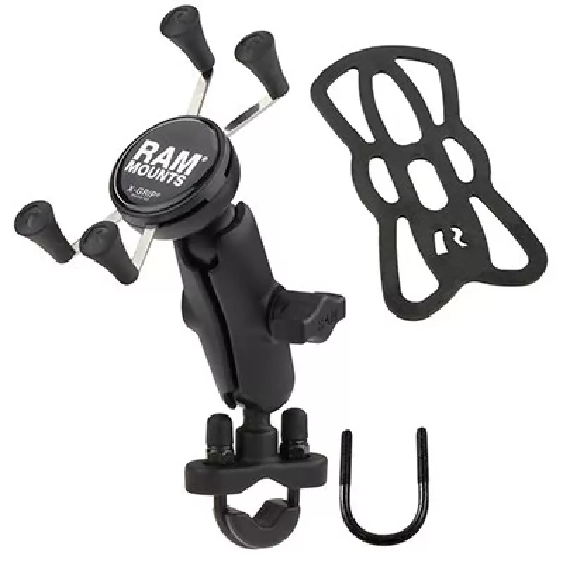 RAM Mounts X-Grip laikiklis telefonui su vairo U formos varžtu