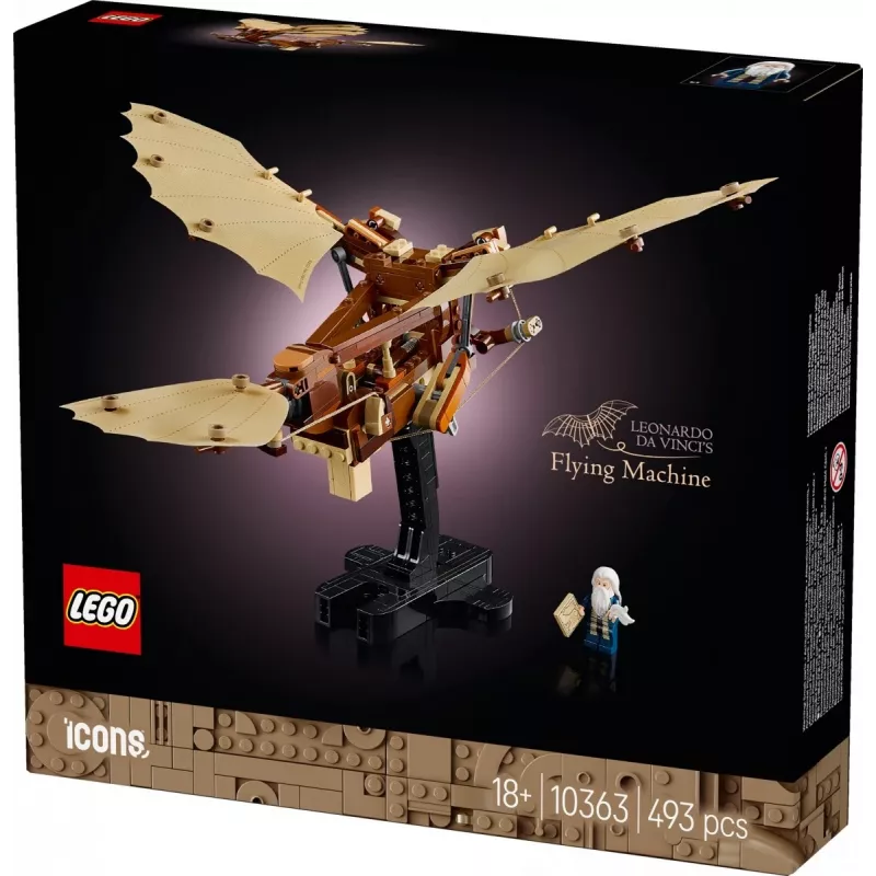 LEGO ICONS 10363 Leonardo da Vinci skraidymo aparatas