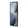 Apsauginis dėklas Nillkin Super Frosted Shield Pro, skirtas Xiaomi Redmi K70E / Poco X6 Pro 5G — juodas, kietas matinis neslystantis
