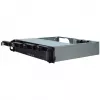 Inter-Tech IPC 2U-2404S – 2U stelažinis korpusas micro ATX, 4x karšto keitimo kietieji diskai