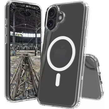 Skaidrus dėklas su MagSafe jt berlin Apple iPhone 17 — permatomas apsauginis telefono dėklas