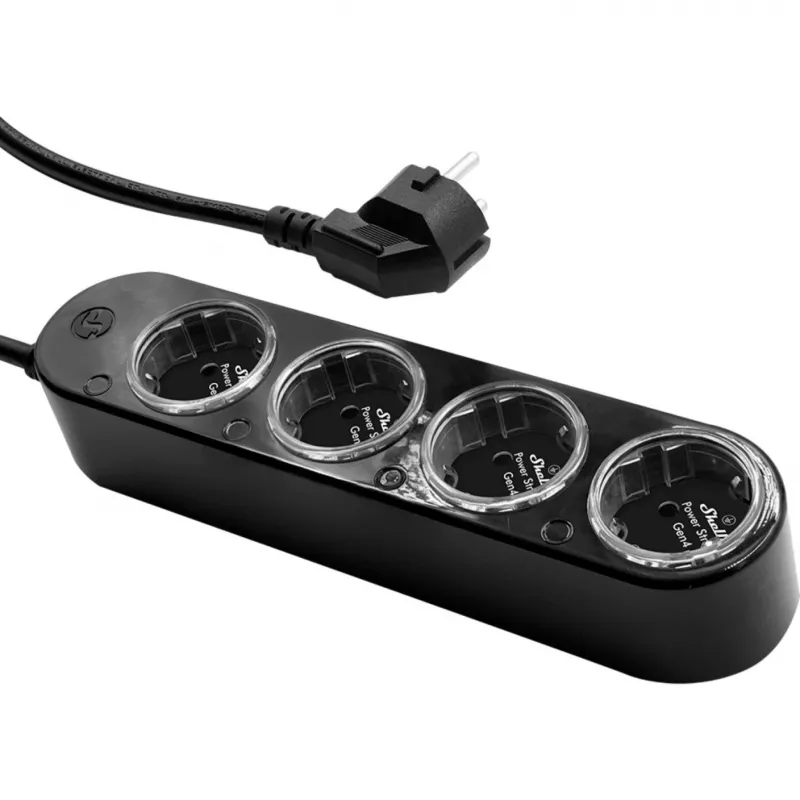 Maitinimo blokas Shelly Plug & Play PS4 Gen4 — 4 lizdai, 12 A vienam lizdui