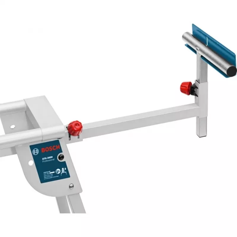 Bosch GTA 2600 stovas kampiniam pjūklui, turkio ir baltos spalvos, 4 kojos