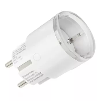 Shelly Plug S Gen3 išmanusis kištukas su energijos stebėjimu, baltas