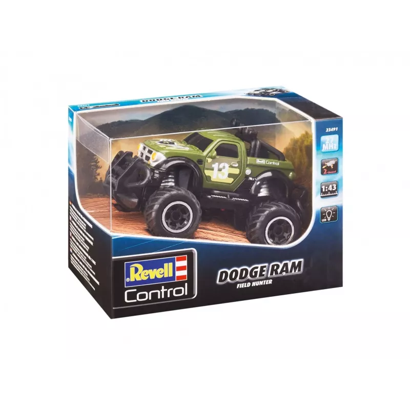 Automobilis su nuotolinio valdymo pultu Revell Field Hunter