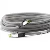 Goobay CAT 8.1 Patch Laidas, S/FTP (PiMF), Pilka, 0,5 m - LSZH Halogen-Free, Varis AWG 24 (55135)