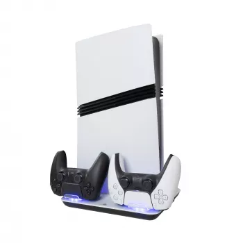 Aušinimo stovas White Shark Guard-2 PS5 su integruota įkrovimo stotele (PS5-05102V2)