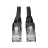 Eaton Tripp Lite Series Cat6 Gigabit nesuvaromas liejinis (UTP) eterneto kabelis (RJ45 M/M), PoE, juodas, 5 pėdos (1,52 m) - Laidas - RJ-45 (M) į RJ-45 (M) - 1,52 m - UTP - CAT 6 - Liejinis