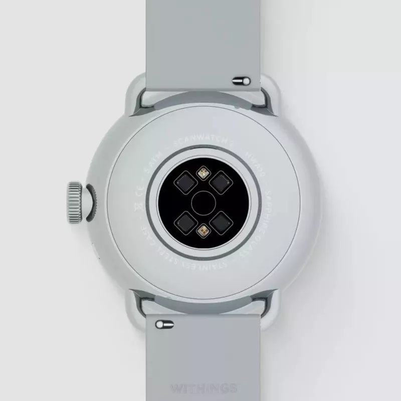 Withings ScanWatch 2 1,6 cm (0,63 colio) OLED 38 mm Hibridinis laikrodis iš nerūdijančio plieno