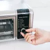 Ninja SP101 Vienvietis 10 L Laisvai pastatomas 2400 W Karšto oro gruzdintuvas Juodas, Nerūdijantis plienas