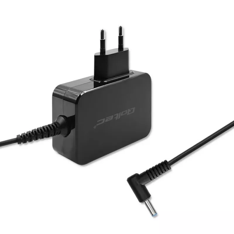 Maitinimo adapteris nešiojamam kompiuteriui QOLTEC 51033, 45 W, 19,5 V, 2,31 A, 220–240 V, vidaus, juodas, 1,7 m laidas