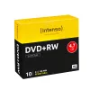 Intenso 10 vnt. DVD+RW - 4,7 GB (120 min.) 4x