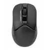 Belaidė optinė pelė A4Tech FM12S Juoda – 1200 DPI, RF nano imtuvas, 3 mygtukai, AA baterija