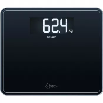 Svarstyklės vonios Beurer GS 410 Signature Line, juodas stiklas, modelis 735.76
