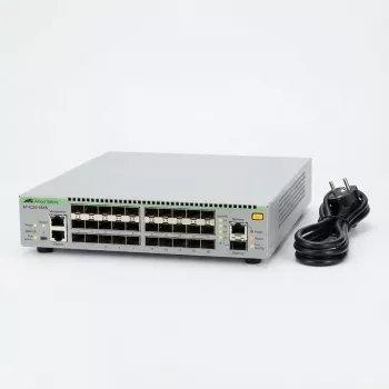 Allied Telesis AT-X250-18XS-50 10 Gigabit sluoksnis 3 Lite sukraunamas jungiklis, 18x SFP+ prievadai, EU maitinimo laidas