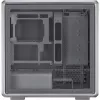 PC korpusas Cooler Master MasterFrame 600 Midi bokštas sidabrinis — ATX/Micro-ATX/ITX, grūdintas stiklas, palaiko 3x140 mm priekinius ventiliatorius