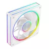 Kompiuterio ventiliatorius MODECOM VOLCANO LOOP 120 ARGB Reverse Fan Baltas 120 mm, PWM, 400–1400 RPM