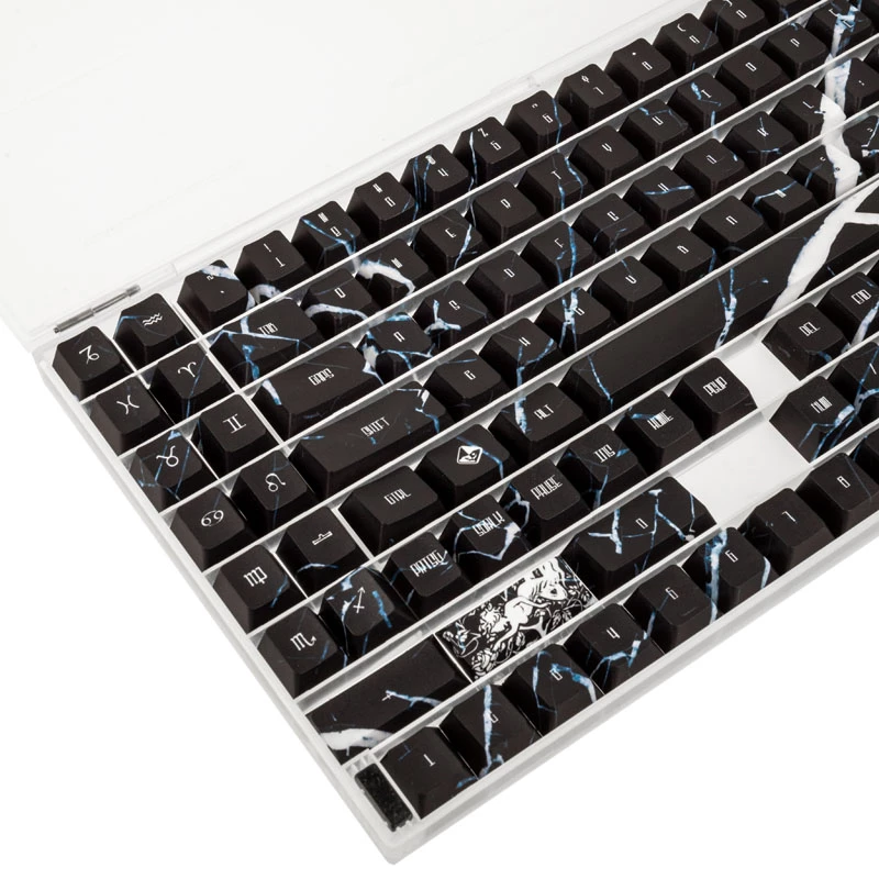 Keycap rinkinys Traitors TARTARUS GAKC-372 US išdėstymas, OEM profilis, ABS medžiaga