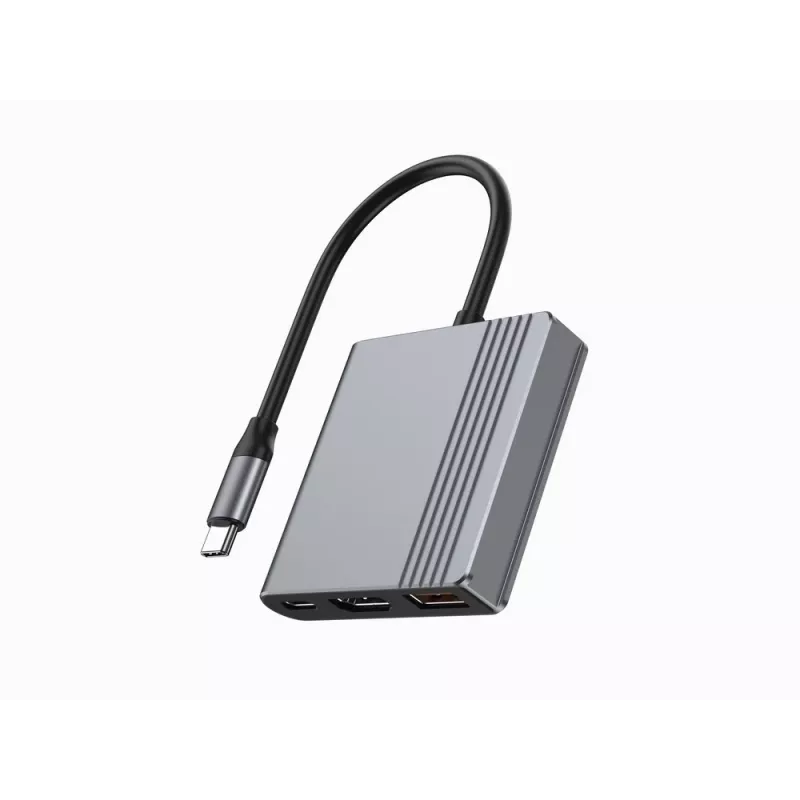 USB-C į HDMI/USB3/3in1 adapteris A-CM-COMBO3-05 GEMBIRD