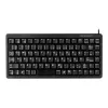 CHERRY Compact G84-4100LCADE-2 kompaktiška klaviatūra (USB + PS/2, QWERTY, juoda)