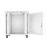 Rack spinta LANBERG FF01-8015-23SL 19 colių 15U, pilka, perforuotos priekinės durelės