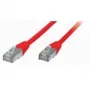 Tinklo kabelis ShiverPeaks S/CONN TC75720r 10 m Cat6 RJ-45 raudonas