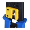 Alantec NI040 crimpimo replės RJ-45, RJ-12, RJ-11 jungtims, plieninė konstrukcija, juodos/mėlynos spalvos